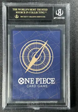 MONKEY D. LUFFY BGS 10 BLACK LABEL 2023 ONE PIECE #ST01-012 SPECIAL ART 1ST ANN. - Image 2