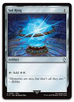 Sol Ring (0358) #358 (NM) Final Fantasy FIC Magic MTG - Image 1