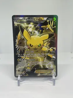 Pikachu EX - XY124 - Ultra Rare Promo XY Promos - Pokemon Card - HP - Image 1