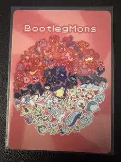 Onion Fairy Bootlegmons Shiny Celibi Pokemon Fan Art Custom Card Textured Holo - Image 2