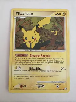 Pikachu 94/123 MP 2007 Mysterious Treasures Pokemon Card - Image 1