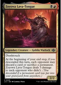 Zoyowa Lava-Tongue 245 MTG NM - The Lost Caverns of Ixalan - Image 1