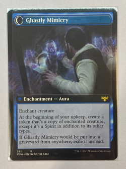 MTG - Innistrad: Crimson Vow - Mirrorhall Mimic - Extended Art - NM - Image 2