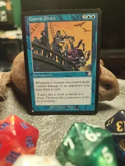 MTG Coastal Piracy - The List - Mercadian Masques #68/350 - Image 1