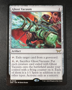 MTG Ghost Vacuum 248 Regular Rare DSK Duskmourn House of Horror NM - Image 1