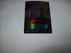 Minas Morgul, Dark Fortress 0514 Borderless Foil Rare MTG NM Free Ship & Tracked - Image 2