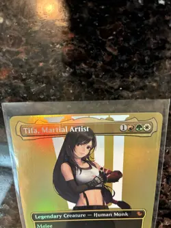 Magic the Gathering - Tifa, Martial Artist Borderless FOIL - Final Fantasy - 206 - Image 3