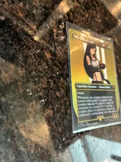 Magic the Gathering - Tifa, Martial Artist Borderless FOIL - Final Fantasy - 206 - Image 5