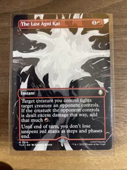 MTG - The Last Agni Kai Borderless - Avatar The Last Airbender - Rare NM Regular - Image 1