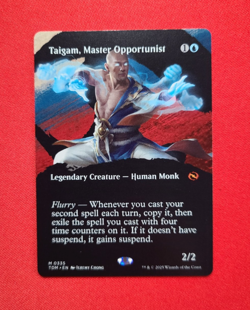 Taigam, Master Opportunist #0335 x1, NM/Mint, MTG Tarkir Dragonstorm, non foil - Image 1