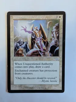 Unquestioned Authority Judgment Regular - Image 1