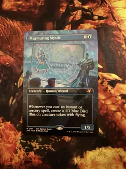 1x Murmuring Mystic MTG Special Guests Borderless Mythic Rare Nonfoil NM - Image 1