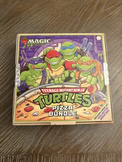 Magic the Gathering MTG Teenage Mutant Ninja Turtles Pizza Bundle Factory Seal 2 - Image 1