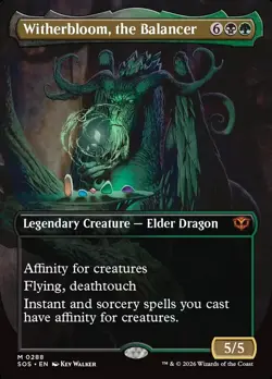 Witherbloom, the Balancer - Borderless - Secrets of Strixhaven - SOS MTG - Image 1