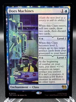 Does Machines 0034 Teenage Mutant Ninja Turtles Magic: The Gathering Foil NM - Image 1
