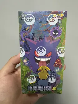 Pokemon TCG S-Chinese Collection 151C 3.0 Surprise Slim Booster Box - Image 1