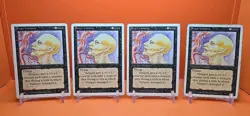 ⚫⚫⚫ (4) 1994 MAGIC The Gathering SENGIR VAMPIRE REVISED 3RD EDITION PLAYED⚫2 - Image 1