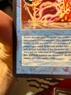 MTG Transmute Artifact Antiquities Near Mint Very Clean Example Gradable - Image 5