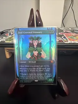 Leaf-Crowned Visionary (Borderless) Special Guests Foil - Image 1
