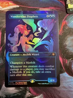 MTG - Wanderwine Prophets (Borderless Foil) - Lorwyn Eclipsed 0132 - Image 1