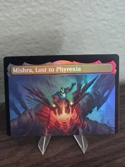 MTG Mishra, Claimed by Gix The Brothers' War Foil - Image 2
