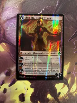 FOIL Chandra, Fire Of Kaladesh #135 MTG Magic Origins Mythic English NM - Image 2