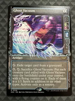 MTG Ghost Vacuum #0326 Showcase Rare Duskmourn: House of Horror (DSK) - Image 2