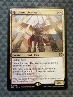 MTG Hardened Academic #0194 Rare Secrets of Strixhaven (SOS) - Image 3