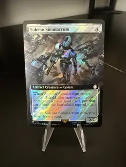 Solemn Simulacrum (Extended Art) (Surge Foil) Universes Beyond: Fallout Foil - Image 1