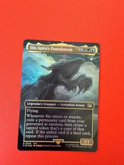 Sin, Spira's Punishment (Borderless) Foil R FINAL FANTASY 348 NM - Image 1