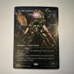 Wizards of the Coast Iceitill Explorer Creature Green 2/4 #0362 2025 Showcase - Image 1