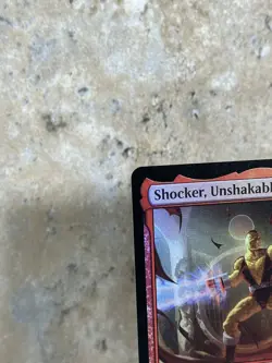 Shocker, Unshakable | Foil | MTG Universes Beyond Marvel | Legendary Creature | - Image 3