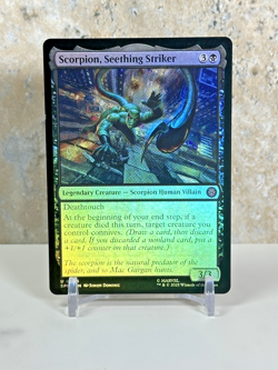 Scorpion, Seething Striker | Foil | MTG Universes Beyond Marvel - Image 1