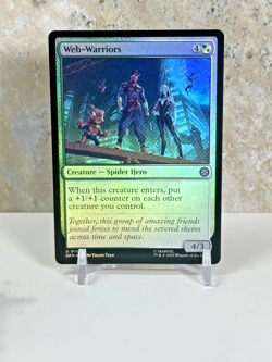 Web-Warriors | Foil | MTG Universes Beyond Marvel | Spider Hero Team-Up | NM - Image 1