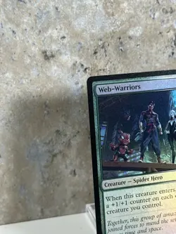 Web-Warriors | Foil | MTG Universes Beyond Marvel | Spider Hero Team-Up | NM - Image 3