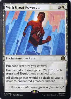 With Great Power . . . 24 Rare Prerelease Cards Magic: The Gathering Near Mint - Image 1