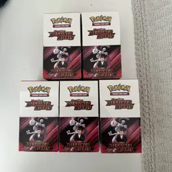 Pokemon TCG Destined Rivals Half Booster Box 18 Packs Unsealed Box UK Seller - Image 1
