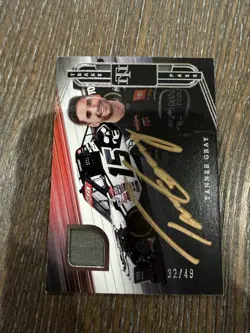 2023 Panini National Treasures #TPS-TNG Tanner Gray Material Signatures #/49 - Image 1