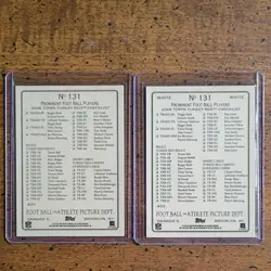 🔥Tom Brady 2006 2- Topps Turkey Red card #131 white/gray - GOAT,mint - Image 2