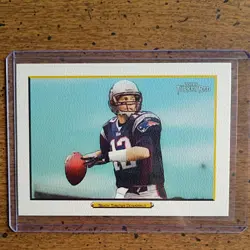 🔥Tom Brady 2006 2- Topps Turkey Red card #131 white/gray - GOAT,mint - Image 3