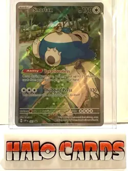 PACK FRESH Pokemon Snorlax SVP051 Pokemon 151 SV Black Star Promo TCG #51 H - Image 1