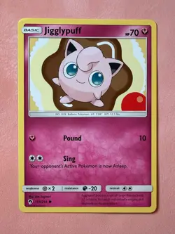 Jigglypuff (Fairy)~Cute Pokemon Cards~ Pretty in Pink & Pastel Gallery - Image 1