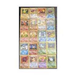 Vintage Pokemon TCG 45 Card Lot - Pikachu Eevee Charmander Jigglypuff Meowth - Image 1