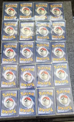 Vintage Pokemon TCG 45 Card Lot - Pikachu Eevee Charmander Jigglypuff Meowth - Image 2