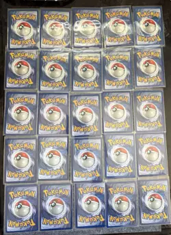 Vintage Pokemon TCG 45 Card Lot - Pikachu Eevee Charmander Jigglypuff Meowth - Image 4