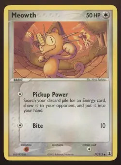Pokemon Delta Species Meowth #77/113 - Image 1
