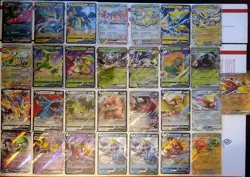 Pokemon Holo EX & V Lot - 29 Penny Sleeved Total Cards NEAR MINT/MINT - Image 1