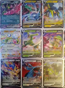 Pokemon Holo EX & V Lot - 29 Penny Sleeved Total Cards NEAR MINT/MINT - Image 3