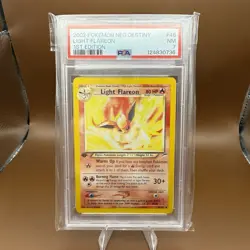 Light Flareon #46 - 1st Edition - PSA 7 - Pokemon 2002 Neo Destiny - Image 1