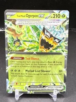 Teal Mask Ogerpon ex - 012/131 SV: PRE Pokemon 2025 EN NM - Image 1